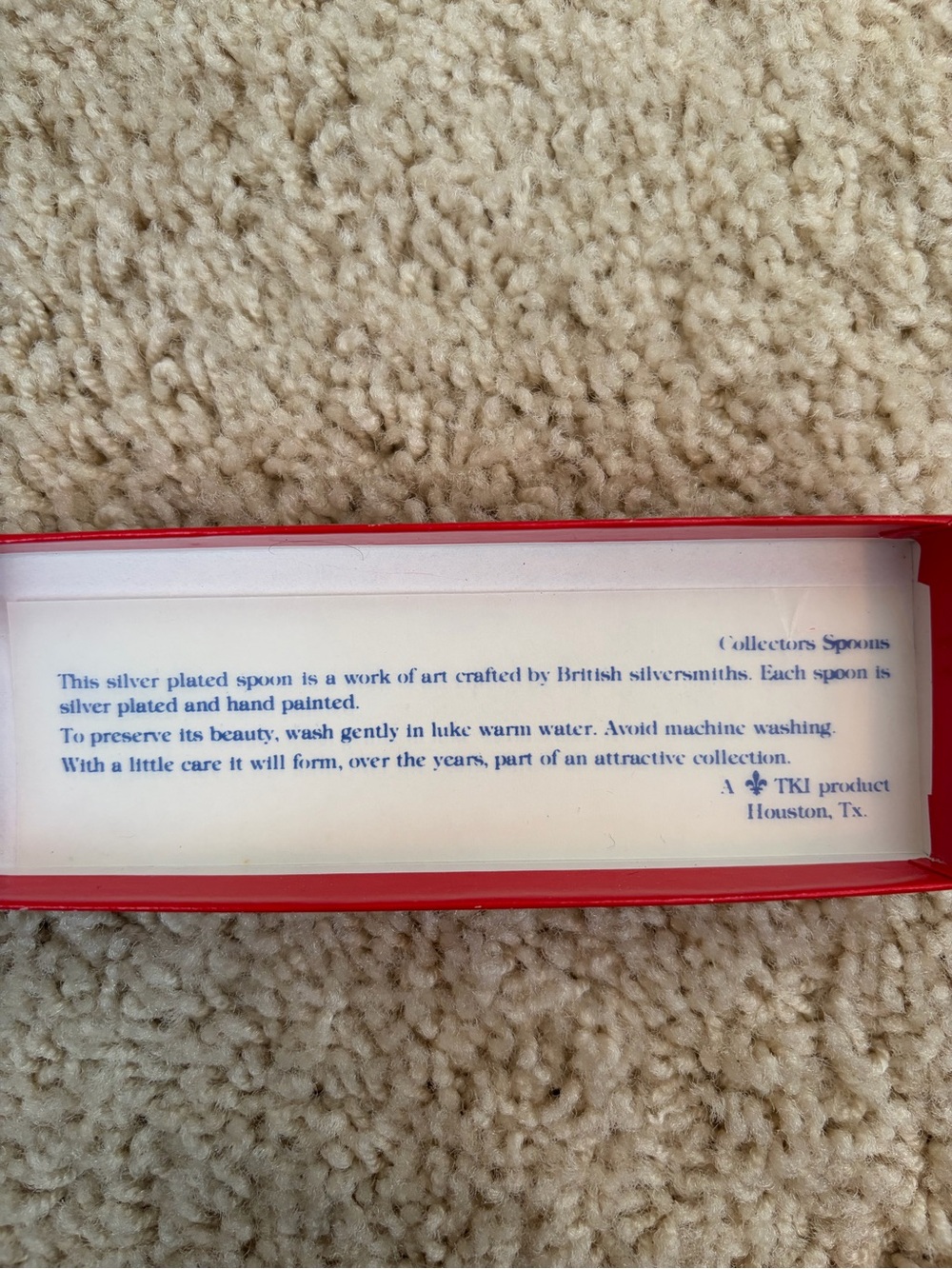 National Cathedral Silver Plated Spoon - Picture 6 of 7